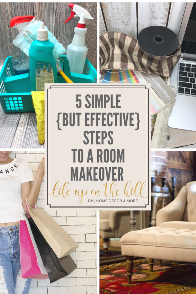 5 Simple {But Effective} Steps To A Room Makeover